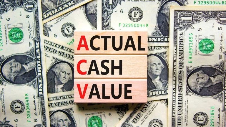 Home Actual Cash Value vs. Replacement Cost