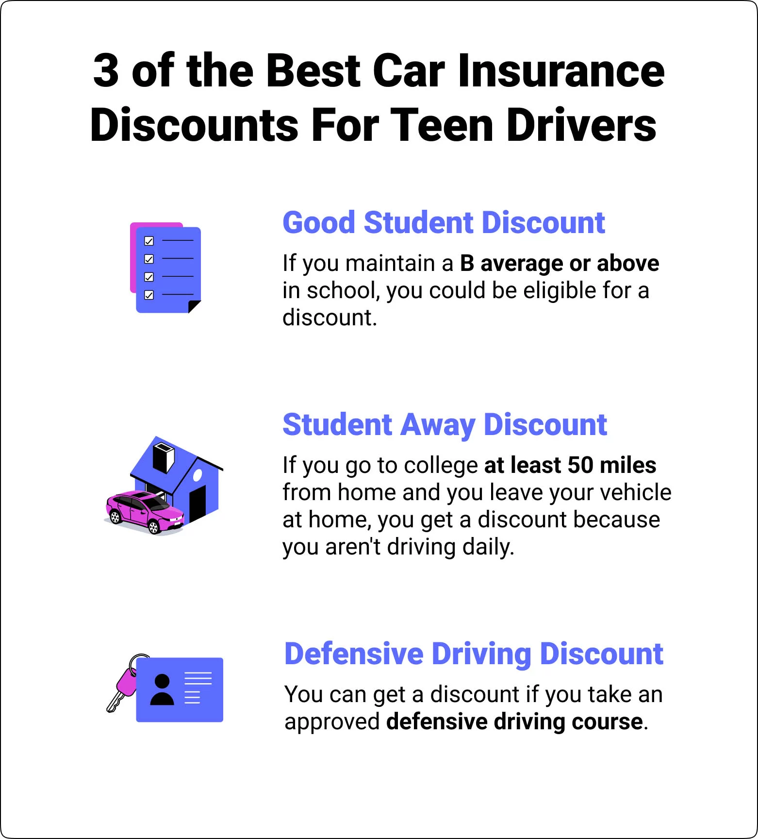 car insurance discounts for teens