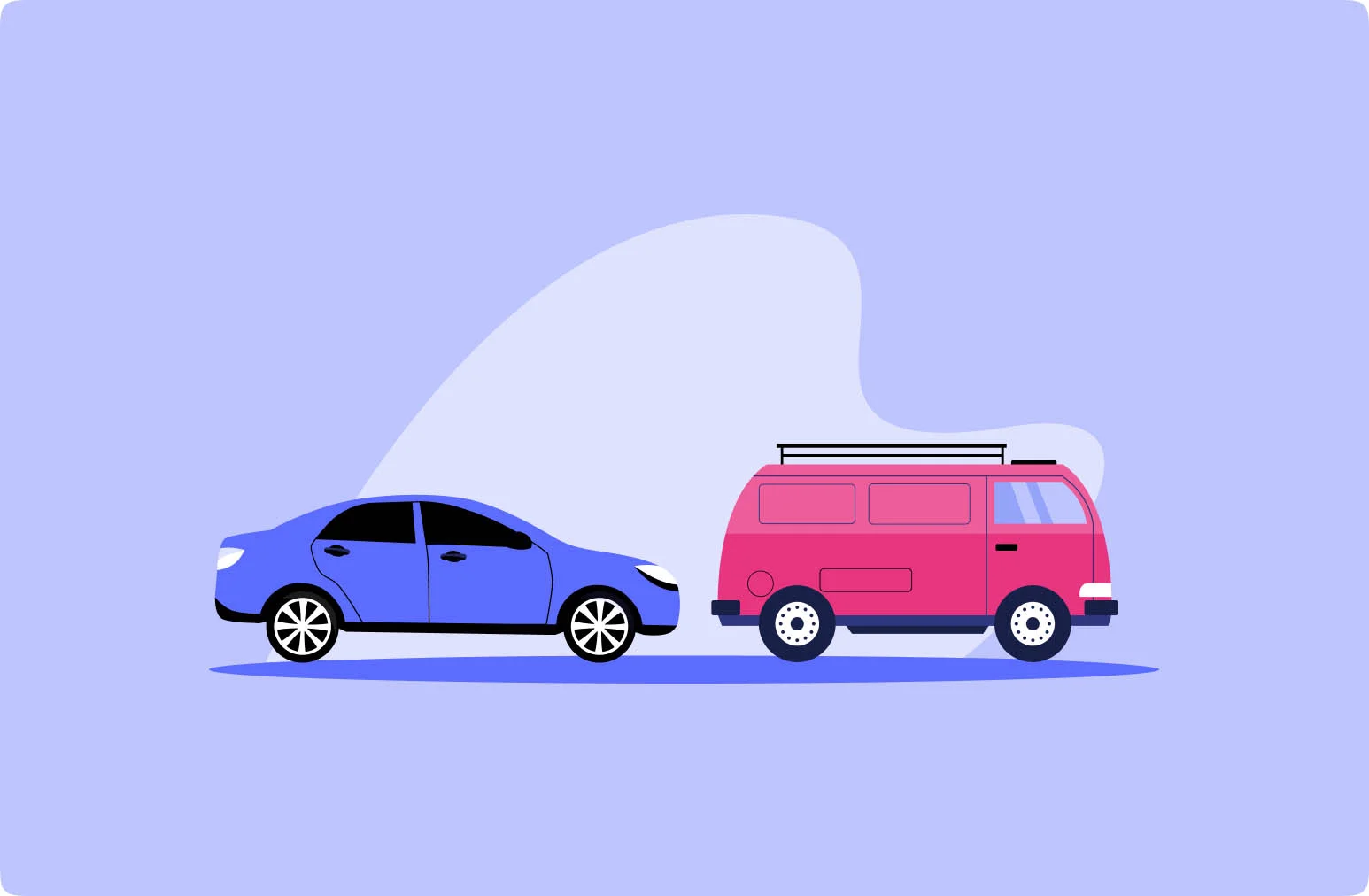 Driving too close to the car in front of you Driving too close to the car in front of you