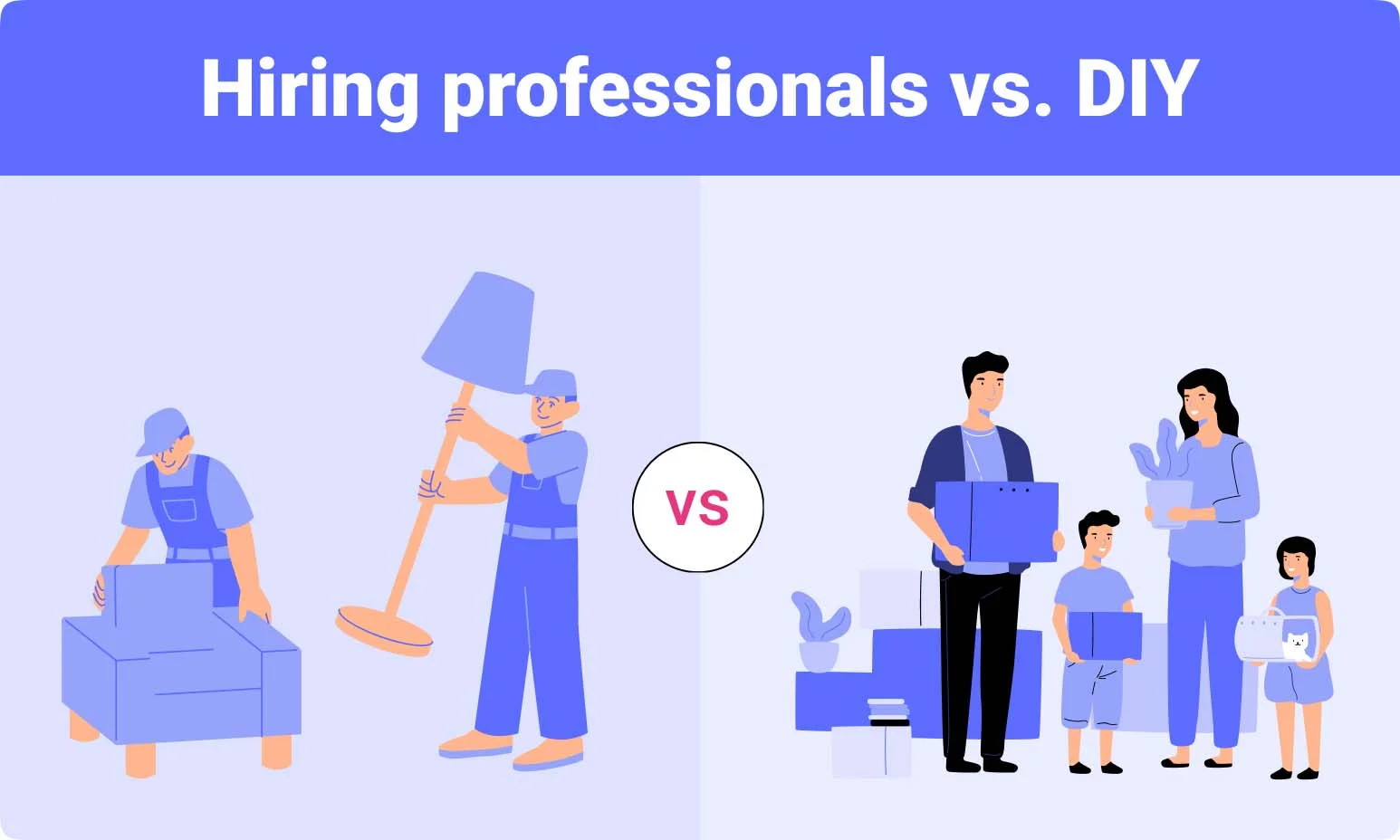 hiring professionals vs. diy